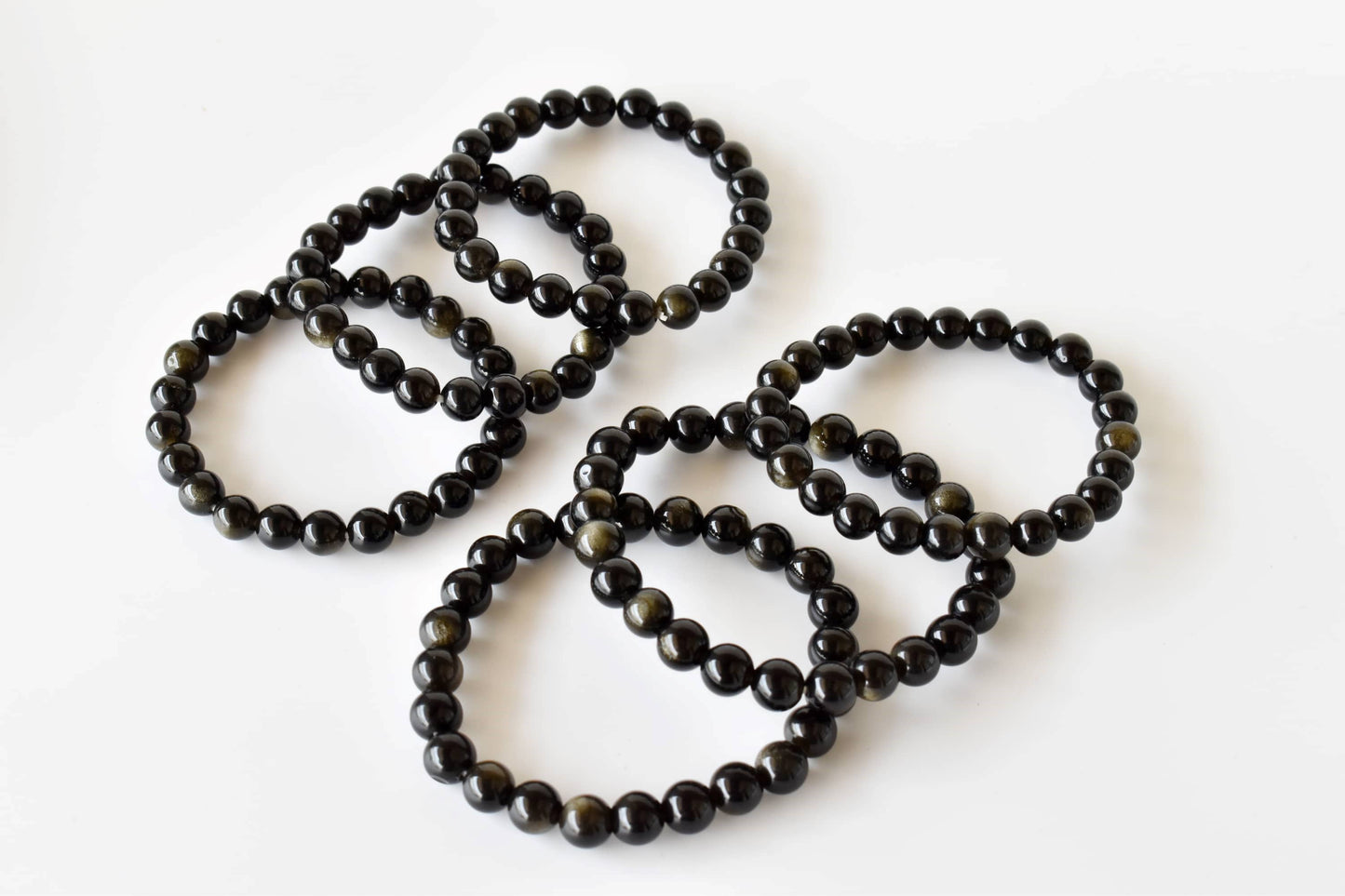 Soothing Crystals - Golden Obsidian Bracelet (Trauma and Releases Imbalances)