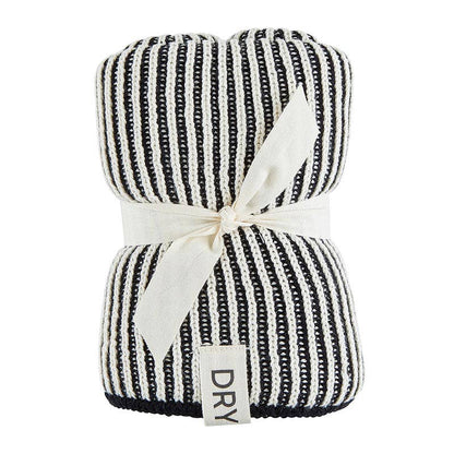 SBD101 Santa Barbara Design Studio by Creative Brands - Knit Dish Towel - Ivory/Black