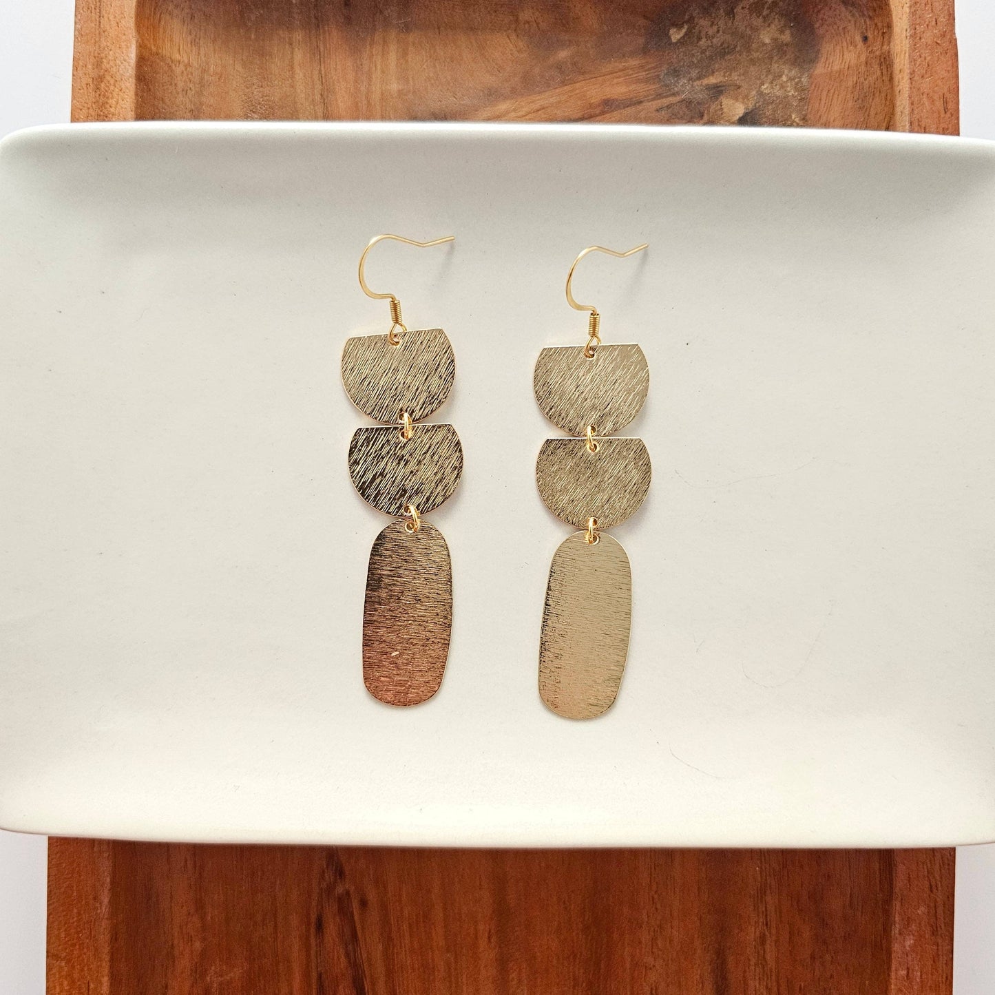 Spiffy & Splendid - Elizabeth Earrings - Gold // Jewelry, Gifts