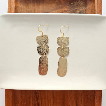 Spiffy & Splendid - Elizabeth Earrings - Gold // Jewelry, Gifts