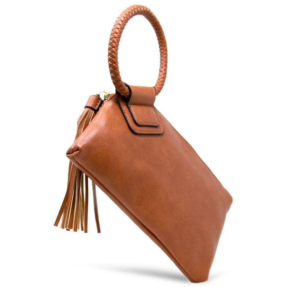 MiMi Wholesale - JYM0346 Soft Vegan Leather Wristlet/Clutch