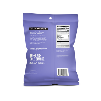 Pop Daddy Snacks - Flavored Popcorn - 2oz - Kettle Corn