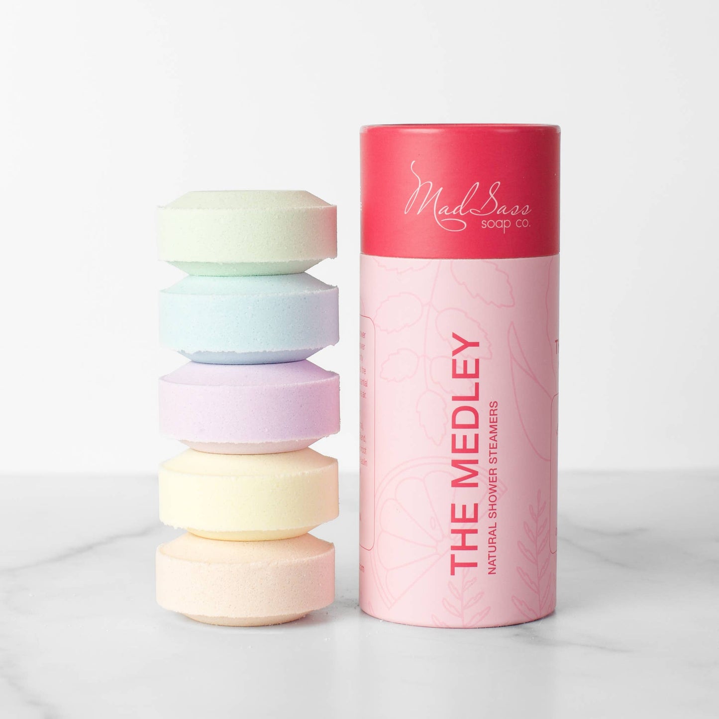 Mad Sass Soap Co - The Medley (Pack of 5) - Shower Steamers