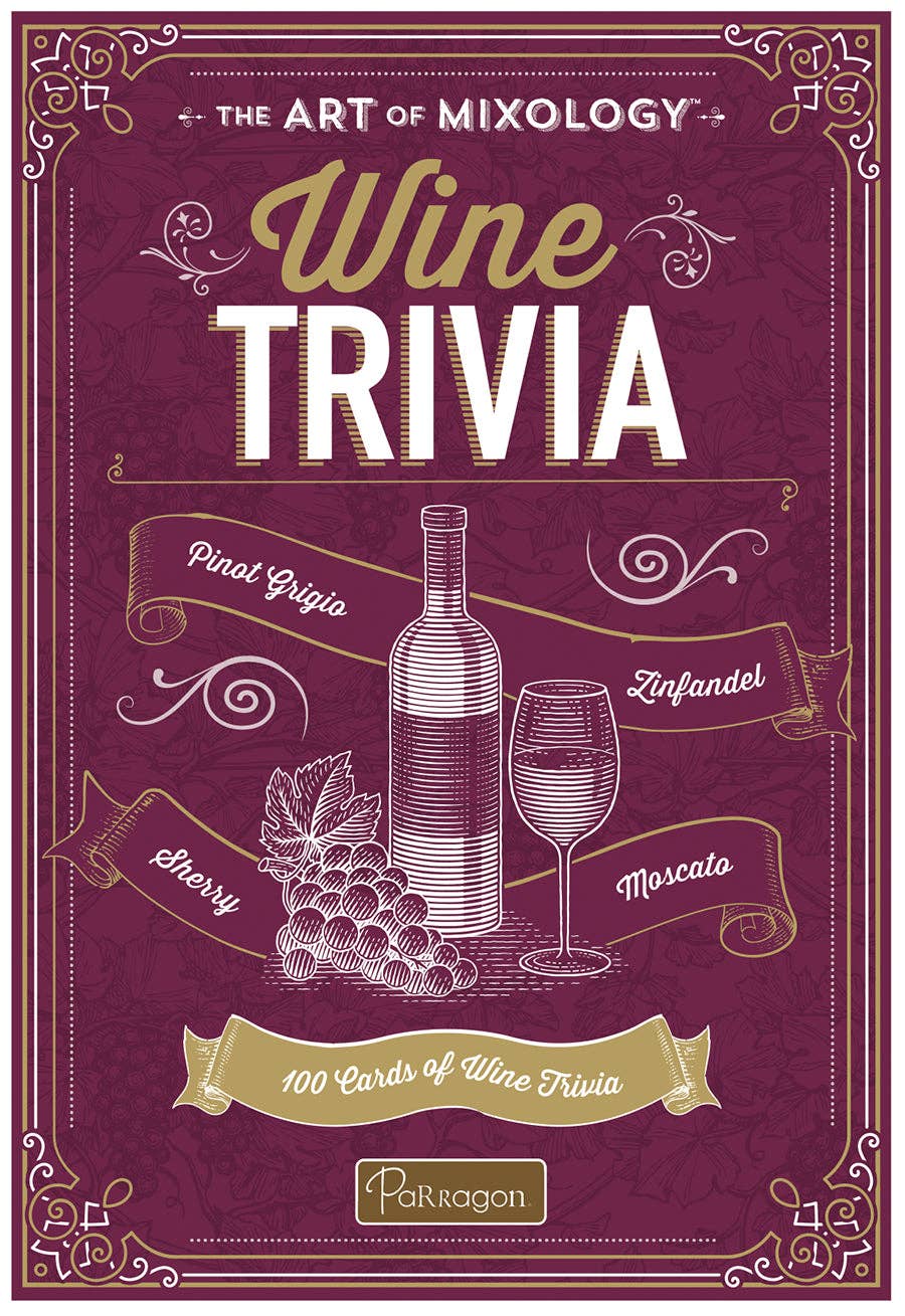 Cottage Door Press - The Art of Mixology Wine Trivia Cards