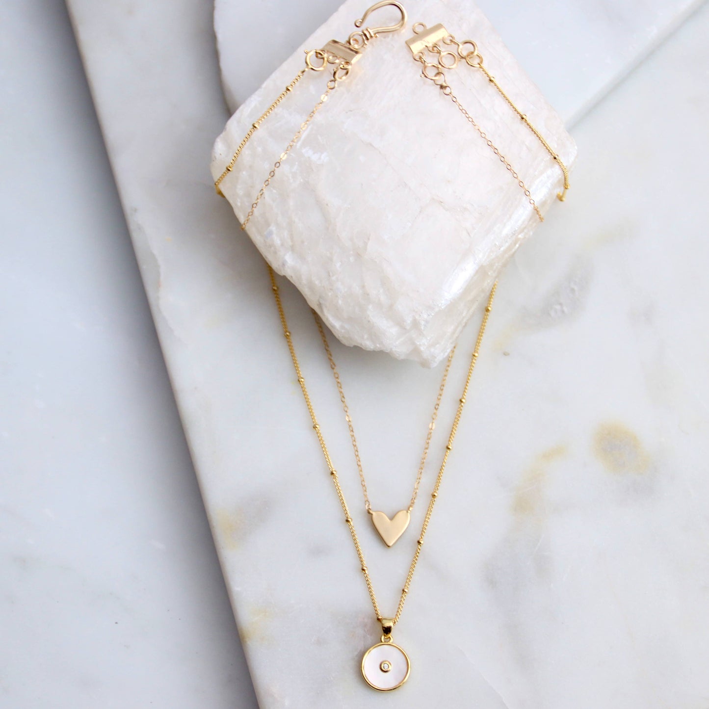 Mesa Blue - Heart Necklace