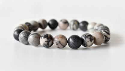 Soothing Crystals - Picasso Jasper Bracelet (Transformation and Self-Discipline)