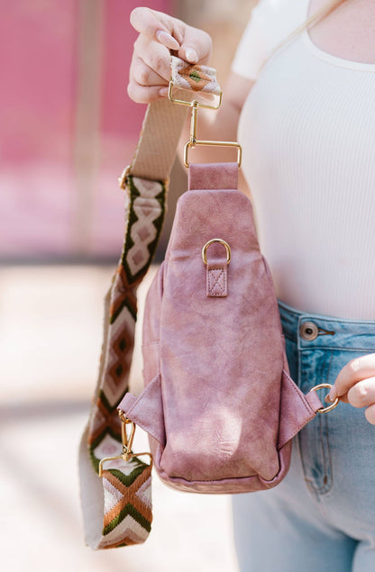 modern and chic - Page Convertible Crossbody Travel Satchel Passport Sling