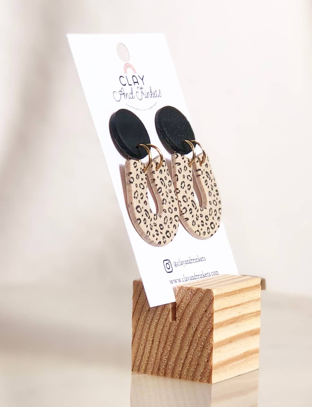 Clay and Trinkets - Marleys Cheetah