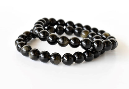Soothing Crystals - Golden Obsidian Bracelet (Trauma and Releases Imbalances)