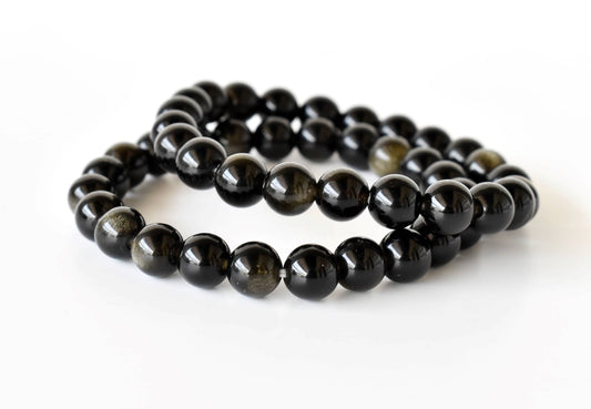 Soothing Crystals - Golden Obsidian Bracelet (Trauma and Releases Imbalances)