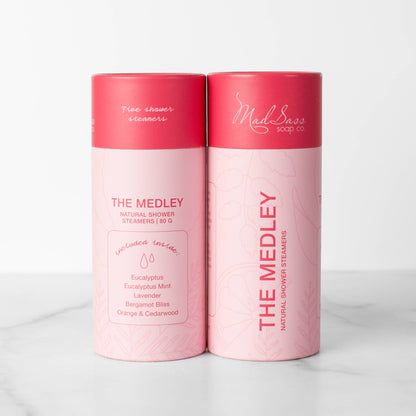 Mad Sass Soap Co - The Medley (Pack of 5) - Shower Steamers