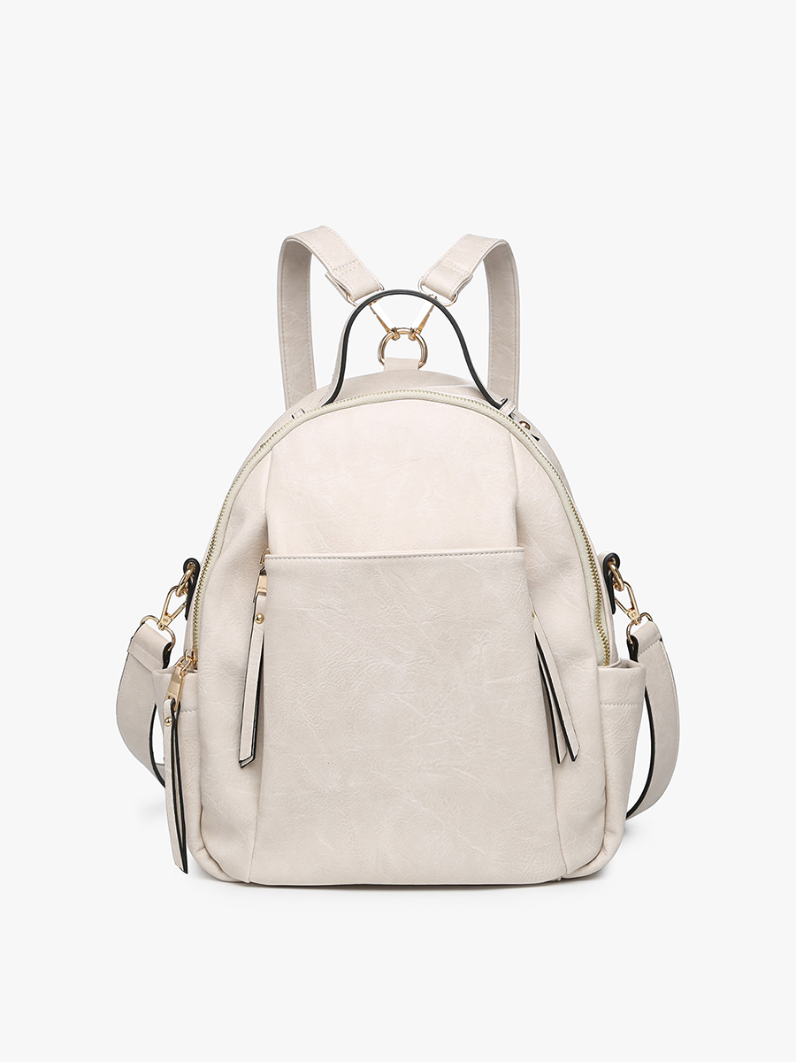 Jen & Co. - BP2280 Lillia Convertible Backpack w/ Long Strap