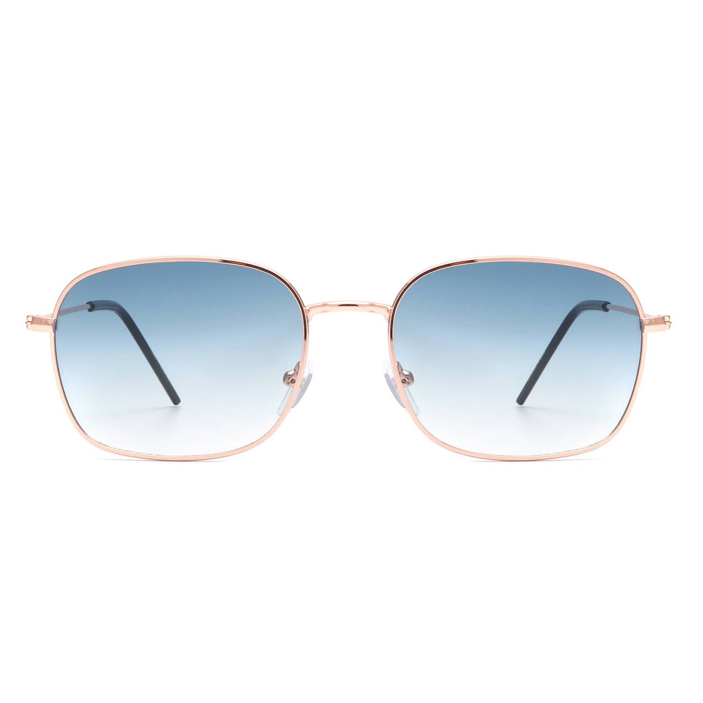 Cramilo Eyewear - Retro Square Flat Top Tinted Fashion Sunglasses
