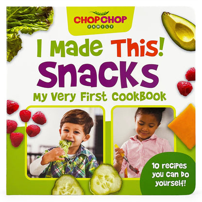 Cottage Door Press - ChopChop I Made This! Snacks First Cookbook for Kids