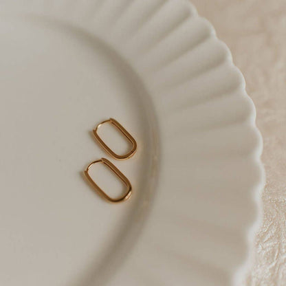 Mauve Jewelry Co. - Avery Gold Hoops
