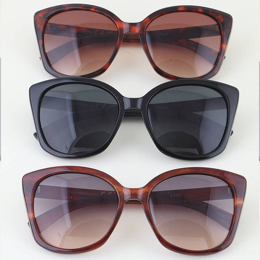 3AM BY H&D ACCESSORIES - Modern Grain Cateye Gradient Sunglasses