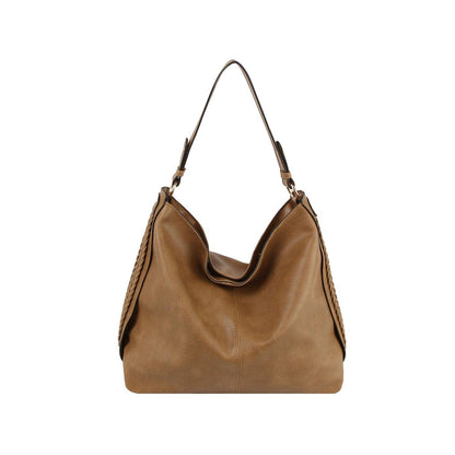 MiMi Wholesale - LH113Z Braided Side Detail Hobo Bag