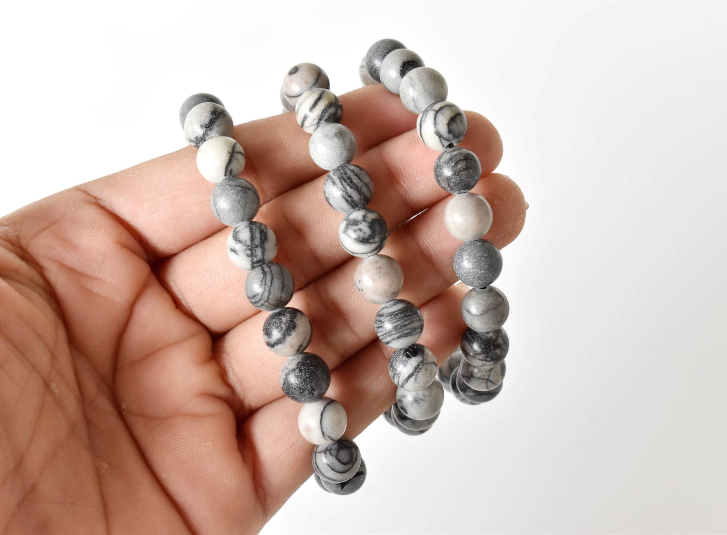 Soothing Crystals - Picasso Jasper Bracelet (Transformation and Self-Discipline)