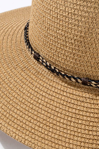 Urbanista - Braided Double Band Panama Hat