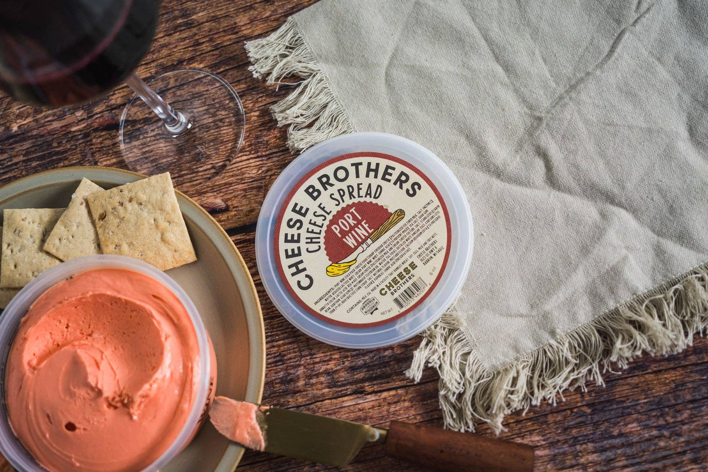 Cheese Brothers - Artisan Cheese Spread Sampler (6-Pack)