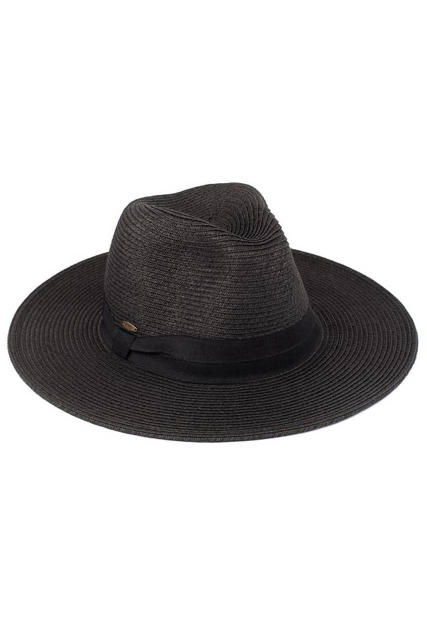 Hana - C.C Adjustable String Straw Hat