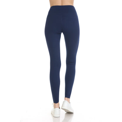 Leggings Depot - 5" Yoga Band Premium Solid Activewear Leggings