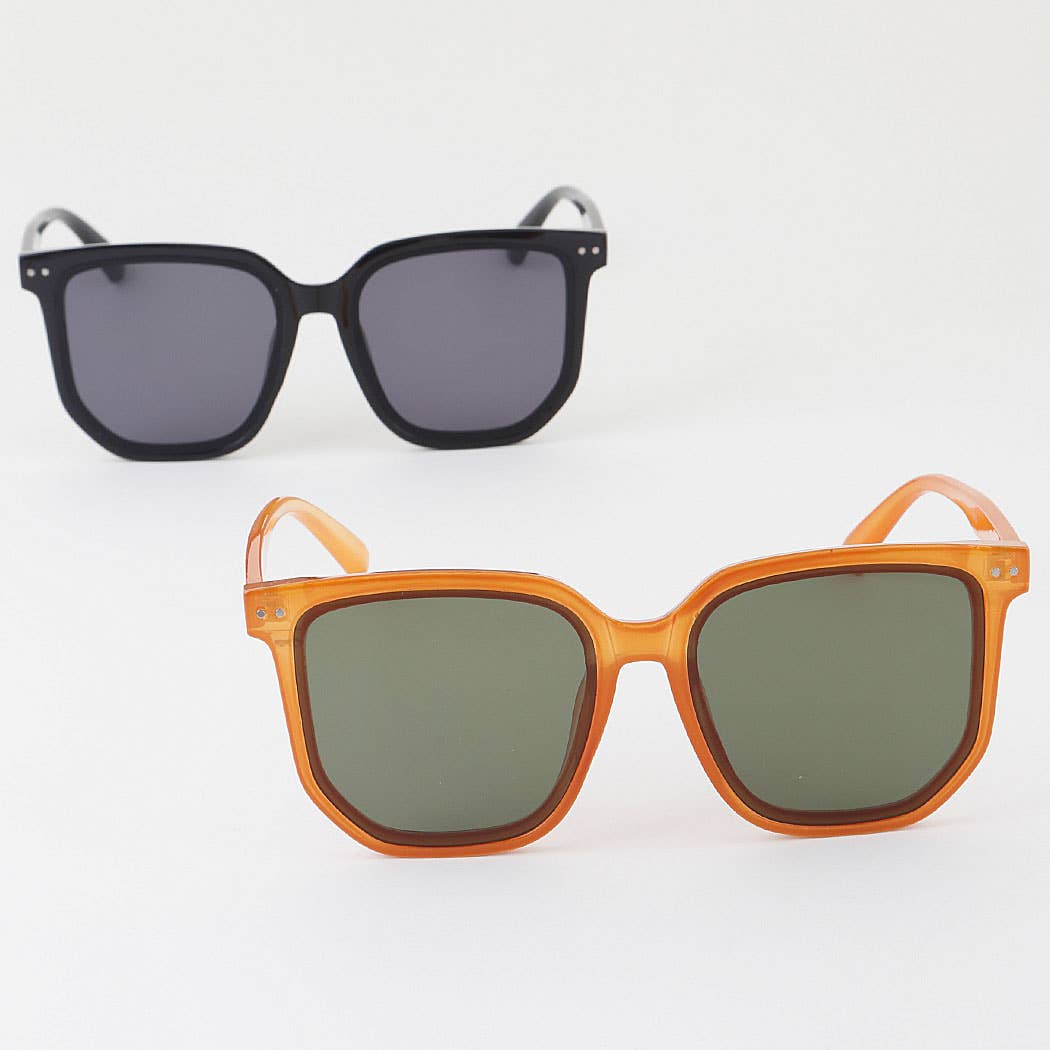 3AM BY H&D ACCESSORIES - Double Bolted Box Sunglasses