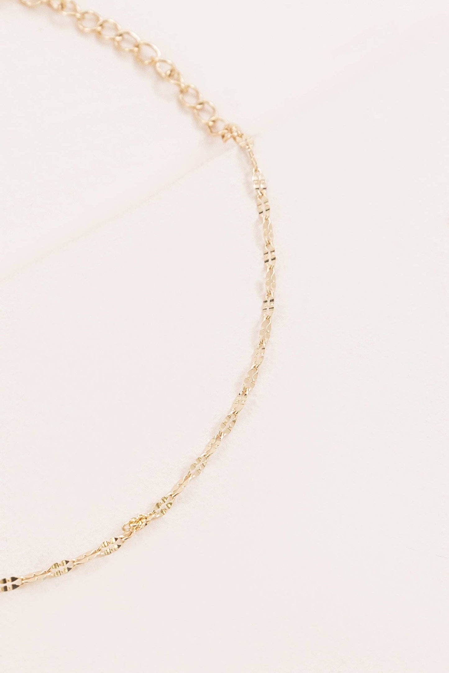 Lovoda - Singapore Chain Anklet | Gold