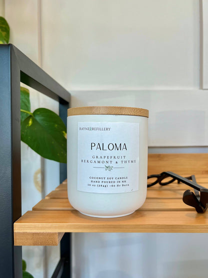 Rayne Refillery - The Granite Vessel -  Coconut Soy Wax Candle