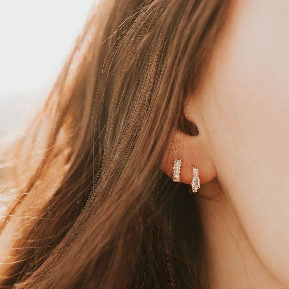 Mauve Jewelry Co. - Ivy Diamond Hoops