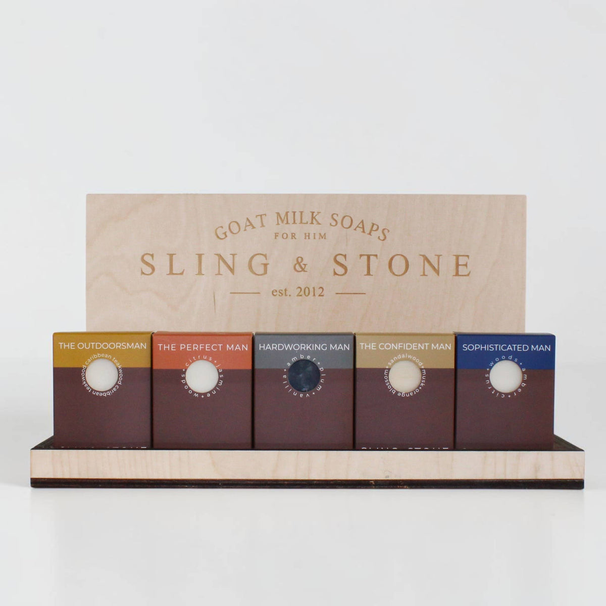 Sling & Stone | Shower & Shave - Bar Soap Display