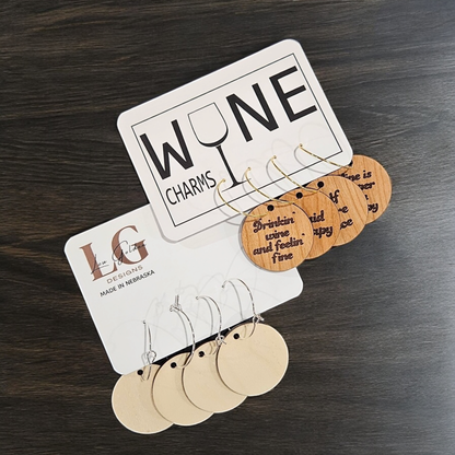 Lou Golden Designs - Therapy Wine Charms