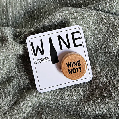 Lou Golden Designs - Wine Not Wine Stopper