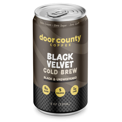 Door County Coffee - Black Velvet - Canned Cold Brew