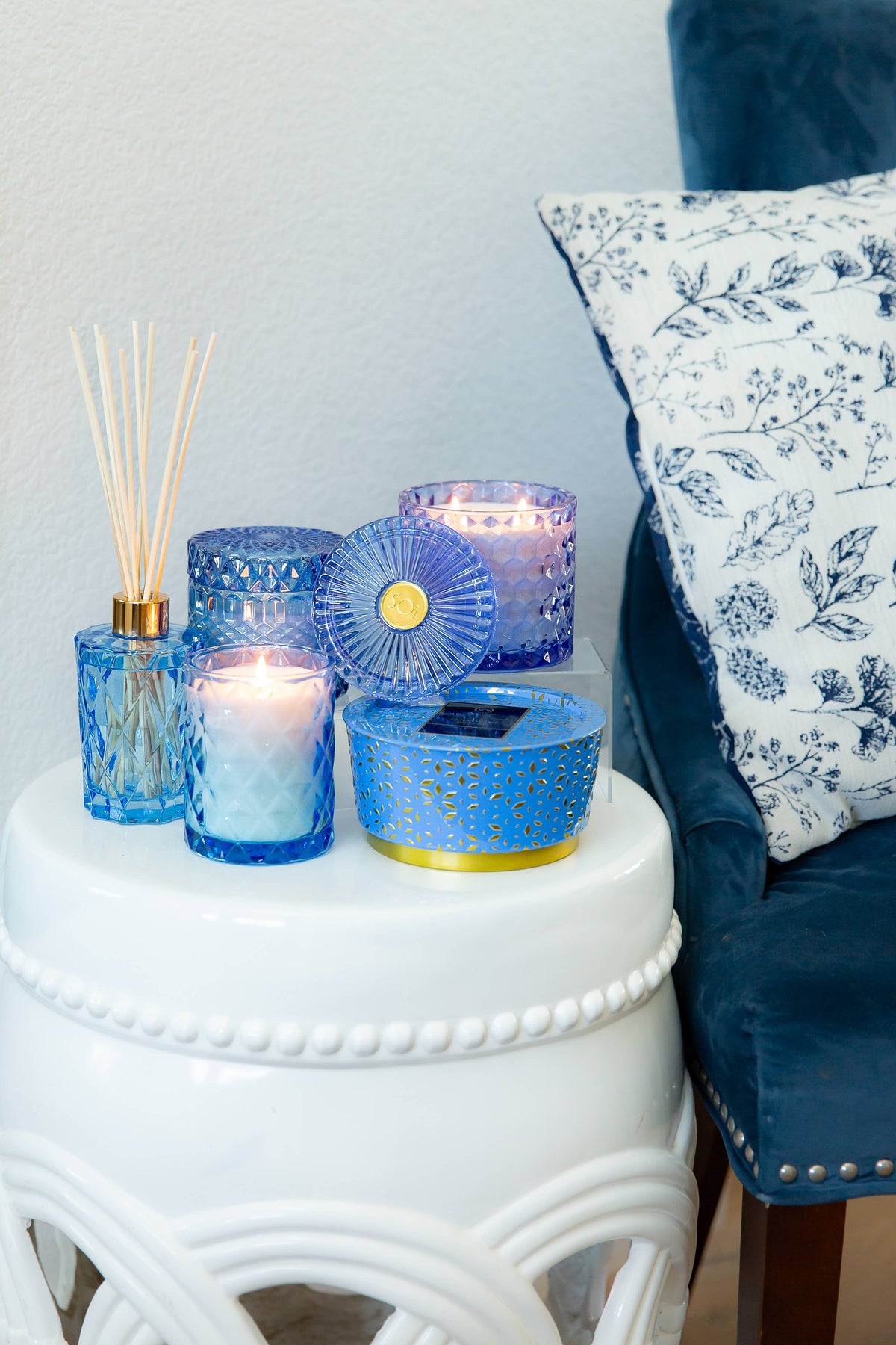 The SOi Company - Santorini Breeze 8oz Petite Shimmer Candle