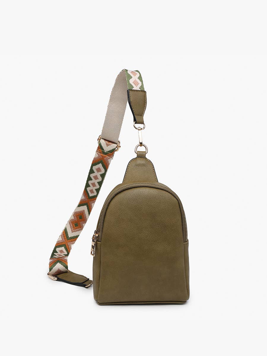 Jen & Co. - M2436 Ellen Sling Bag w/ Removable Guitar Strap
