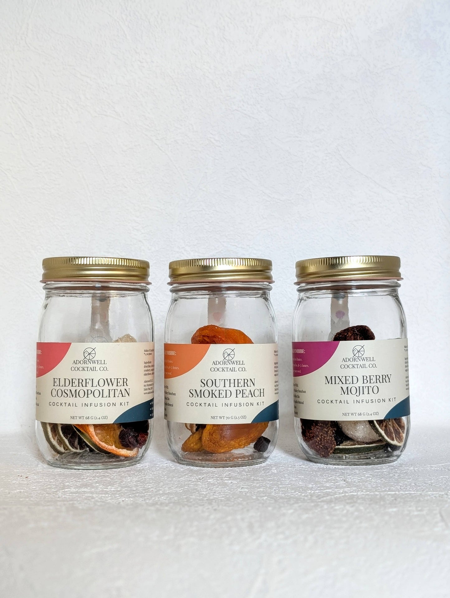 Adornwell Cocktail Jars