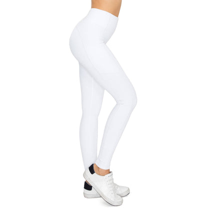 Leggings Depot -  High Waist Activewear Leggings - Side Pockets