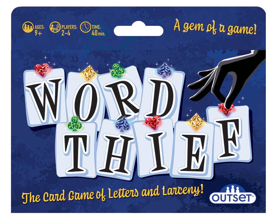 Outset Games and Cobble Hill Puzzles - Word Thief – The Card Game of Letter and Larceny!