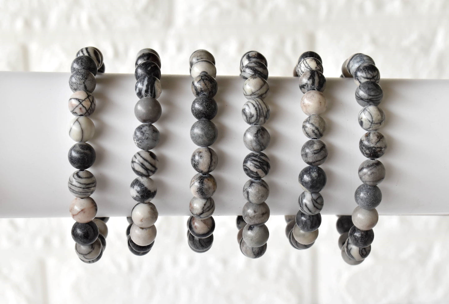 Soothing Crystals - Picasso Jasper Bracelet (Transformation and Self-Discipline)