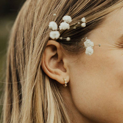 Mauve Jewelry Co. - Alice Diamond Hoops