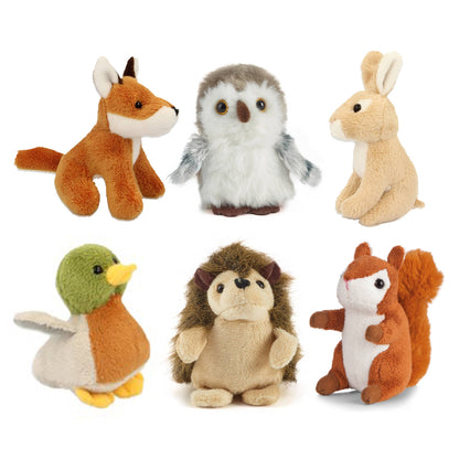 Keycraft - Living Nature Wildlife Mini Buddies Asst Stuffed Animal Toy