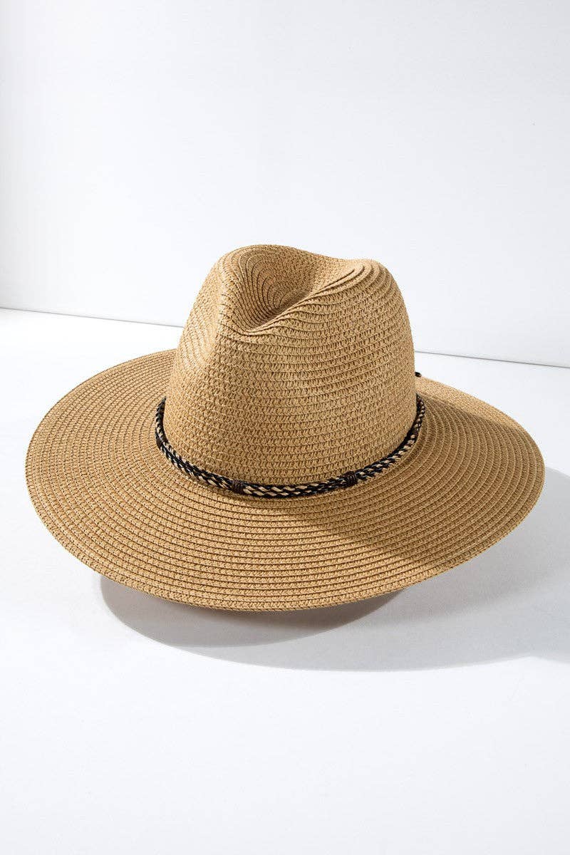 Urbanista - Braided Double Band Panama Hat