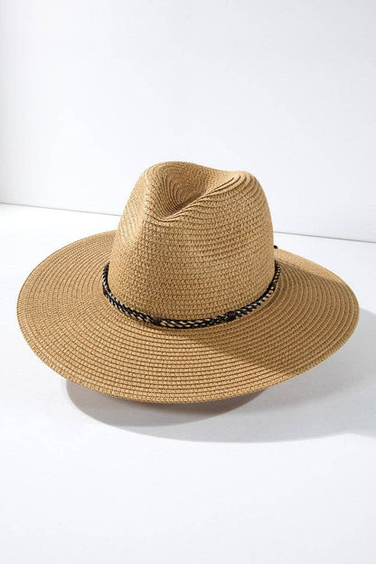 Urbanista - Braided Double Band Panama Hat