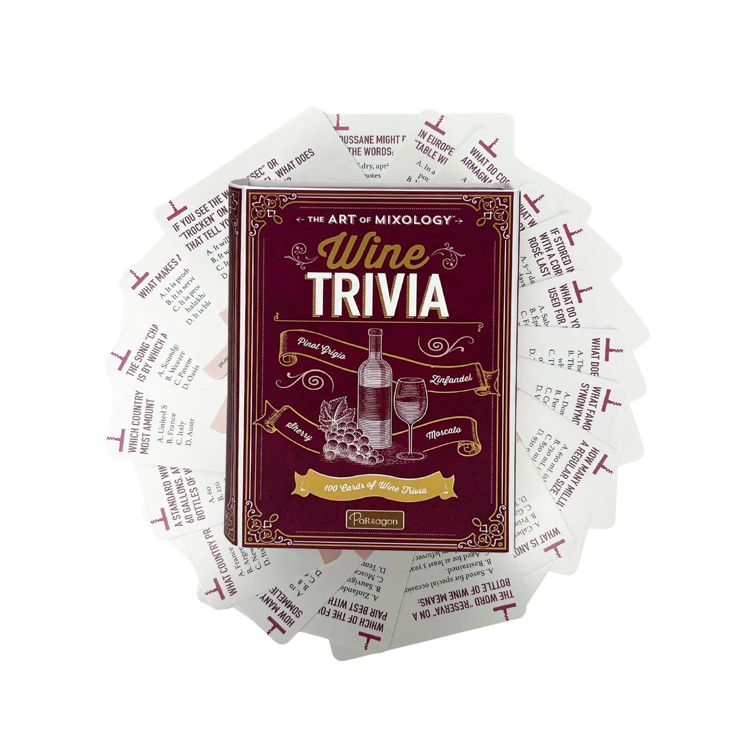 Cottage Door Press - The Art of Mixology Wine Trivia Cards