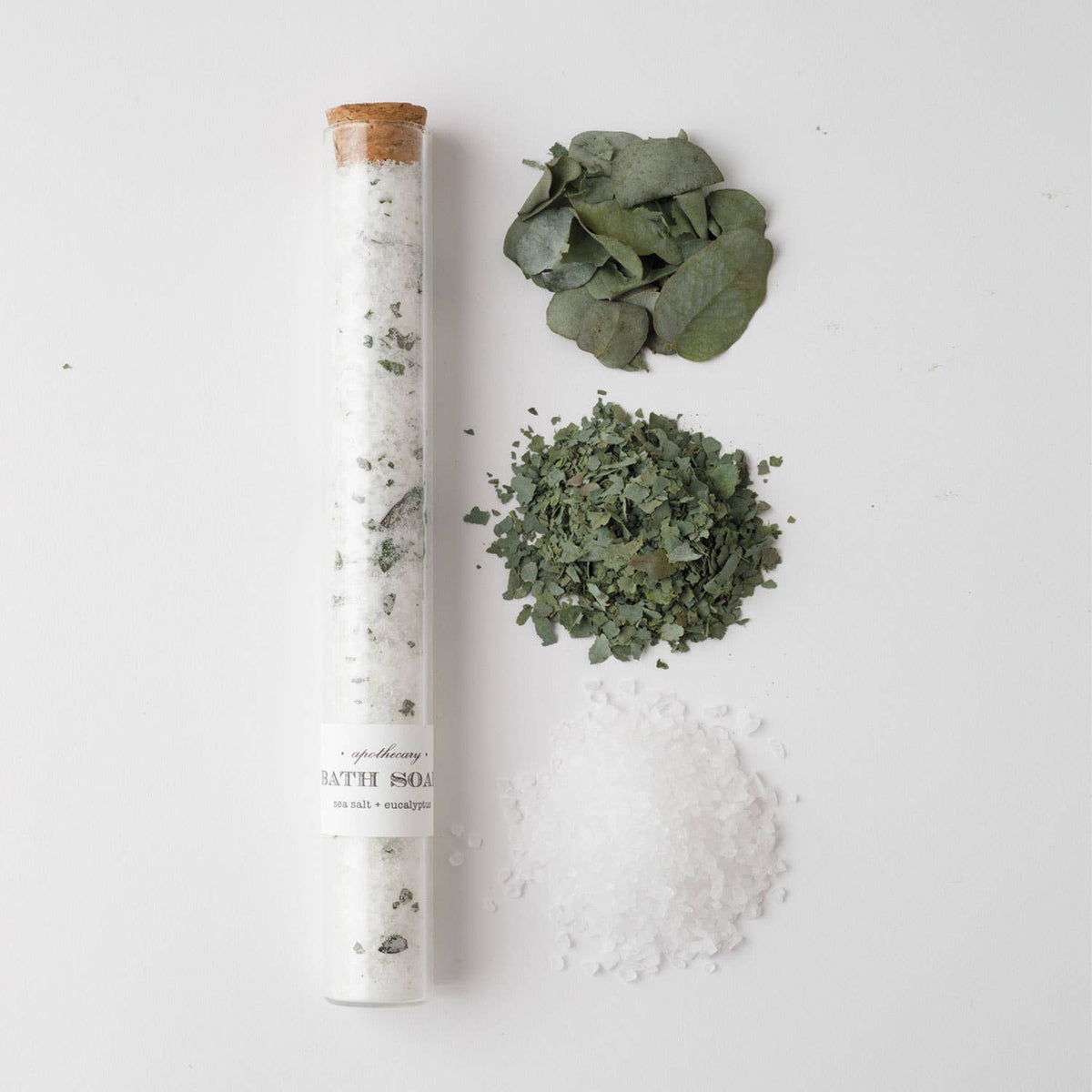 NO107 Nectar Republic - Sea Salt + Eucalyptus Bath Soak Tube | gift spa aromatherapy
