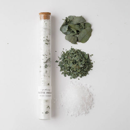 NO107 Nectar Republic - Sea Salt + Eucalyptus Bath Soak Tube | gift spa aromatherapy