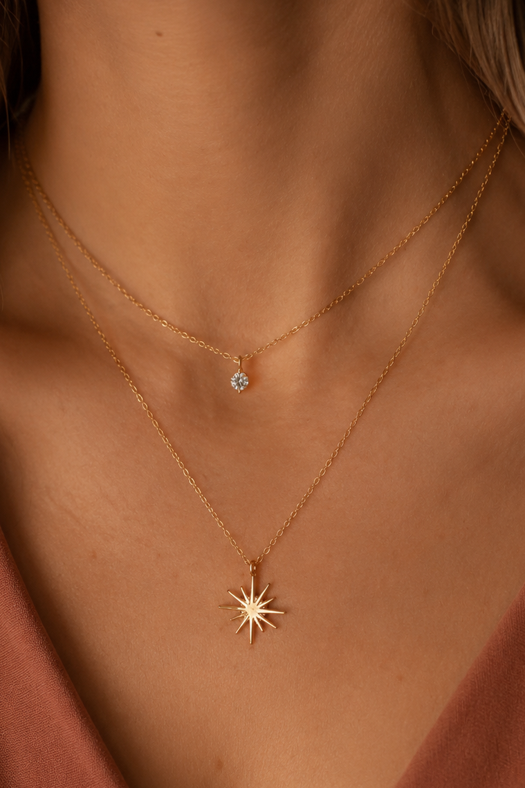 MA215 Mia Accessories - 18K Gold Plated Waterproof Stainless Steel Chain Necklace - 7518