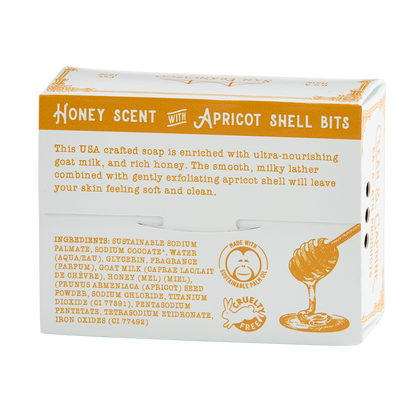 San Francisco Soap / Man Bar Soap - Honey Goat Milk 5oz pressed bar soap