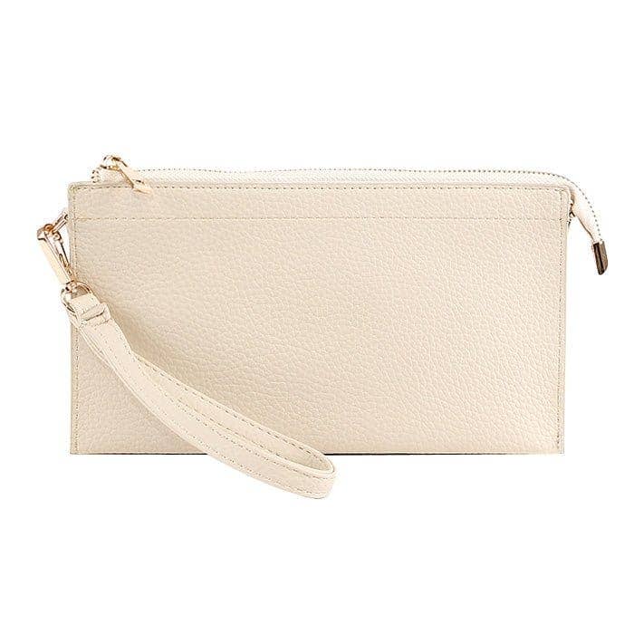 MiMi Wholesale - 7070 Jaylene Three Compartments Crossbody Bag